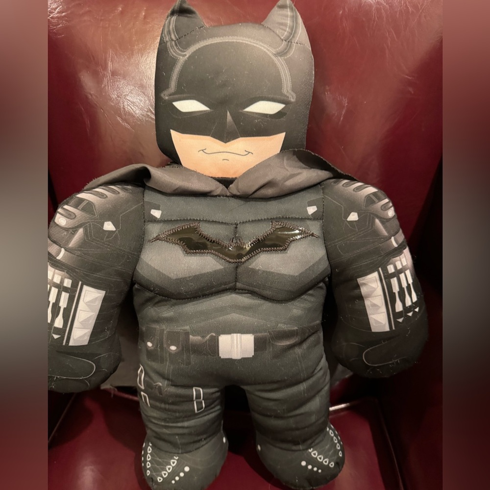 Just Play Batman Battle Buddy Plush Toy Lights Up Talks 18"
